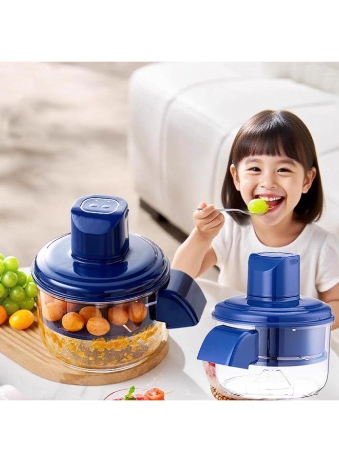 Electric grape peeling machine, automatic garlic and tomato peeling machine, electric garlic peeler, rechargeable, smart commercial fruit machine for cherries and tomatoes, (1 piece) - Image 4